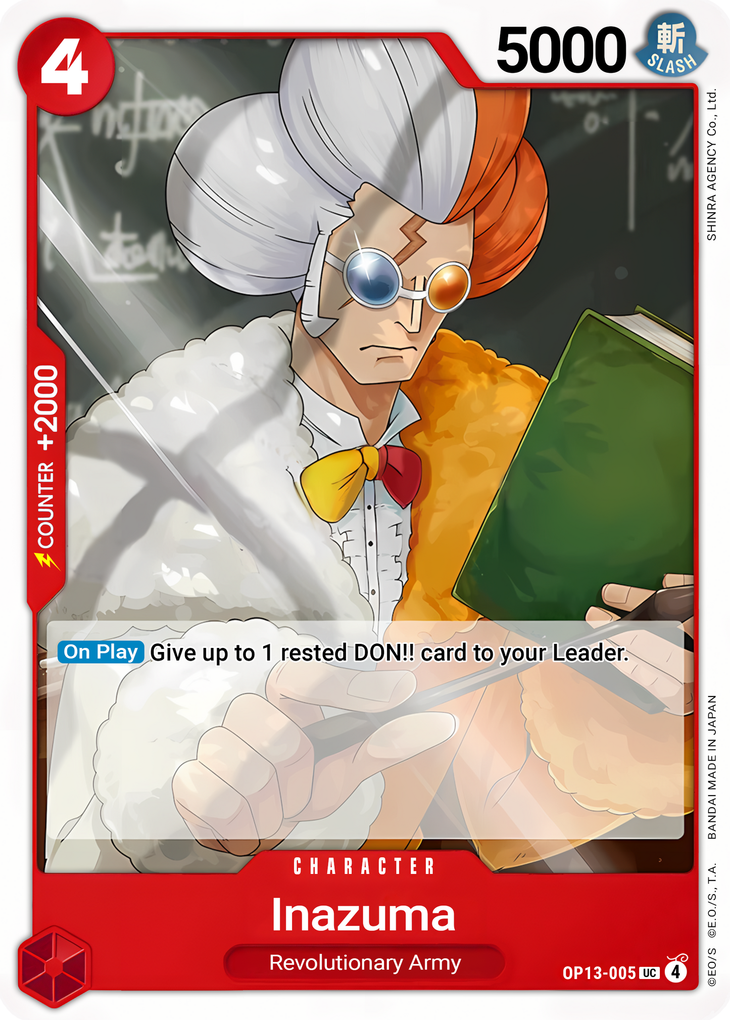 Inazuma - One Piece TCG Card