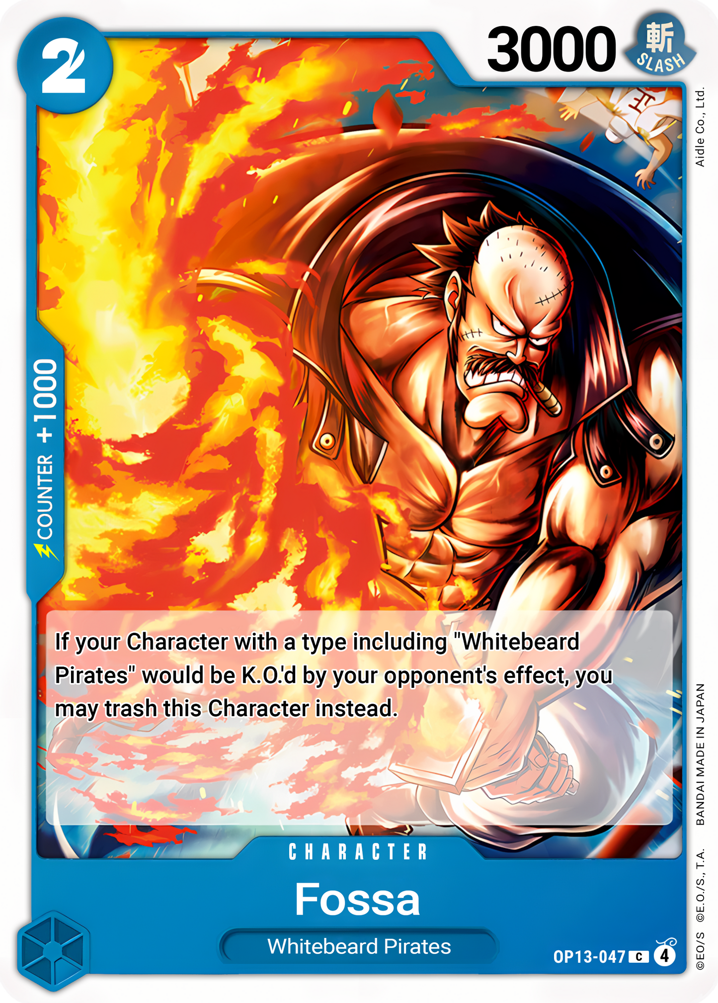 Fossa - One Piece TCG Card