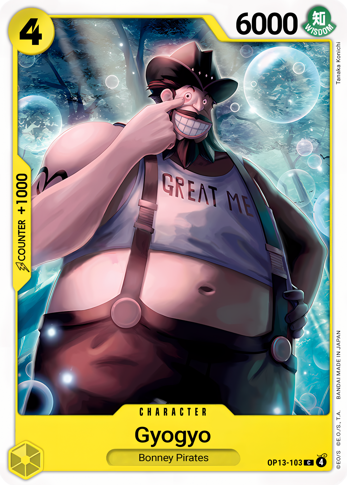 Gyogyo - One Piece TCG Card