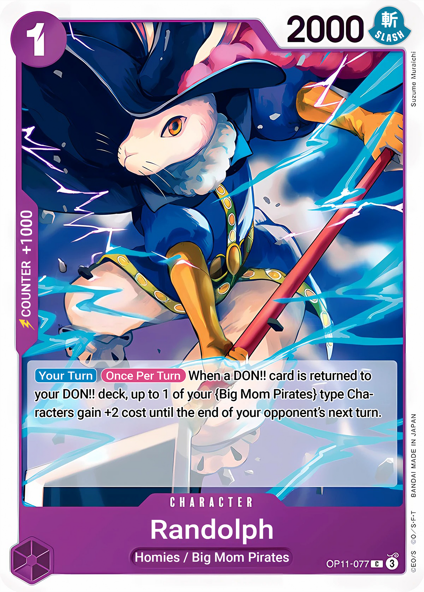 Randolph - One Piece TCG Card