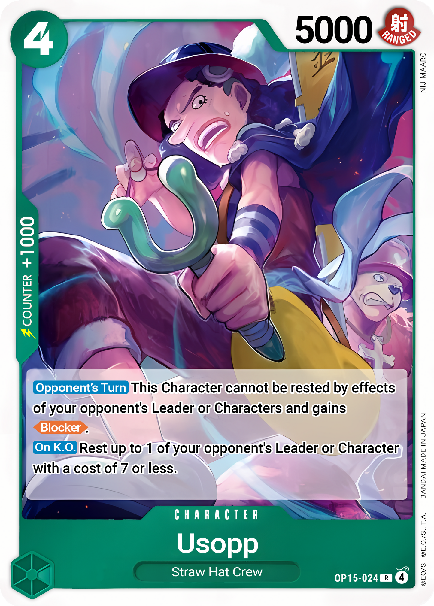 Usopp (Foil) - One Piece TCG Card