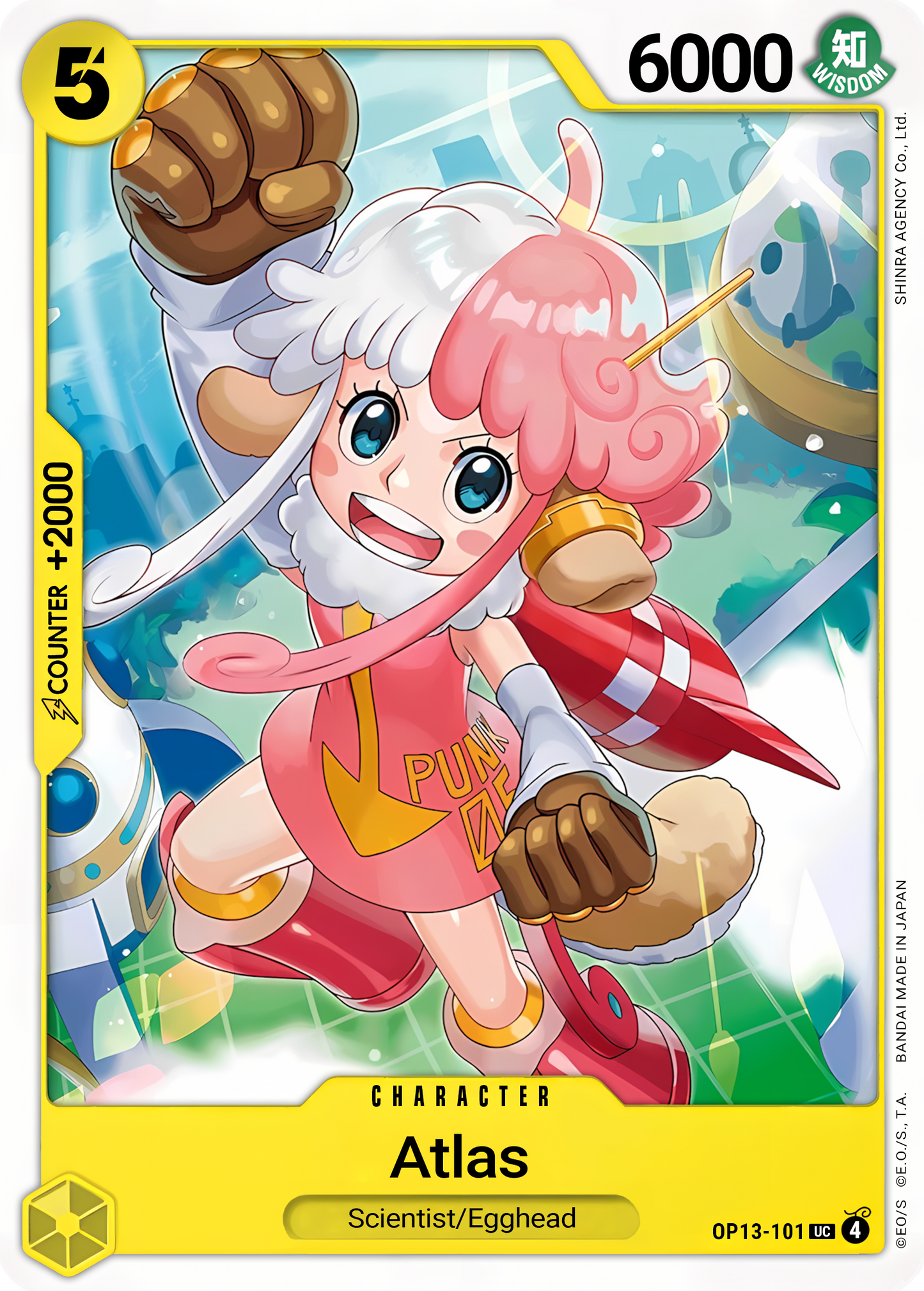 Atlas - One Piece TCG Card