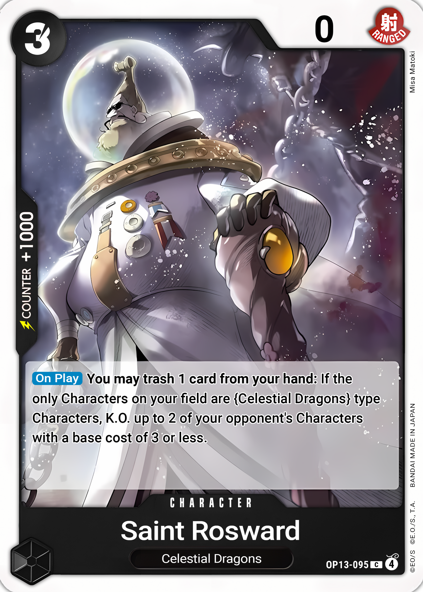 Saint Rosward - One Piece TCG Card