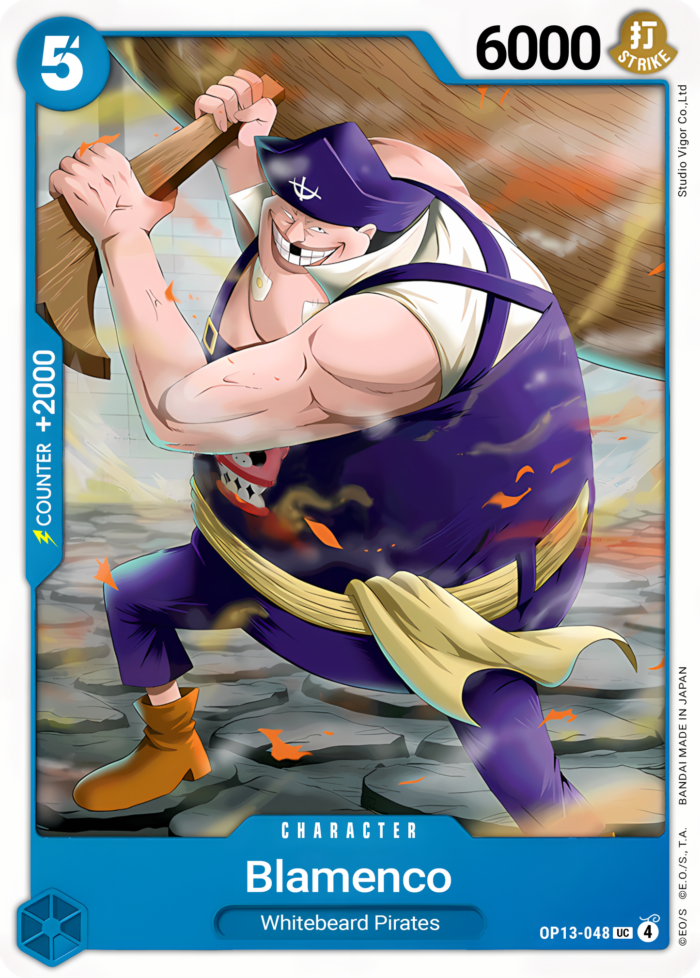 Blamenco - One Piece TCG Card