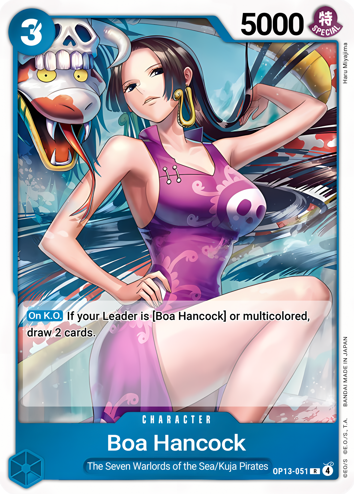 Boa Hancock (Foil) - One Piece TCG Card