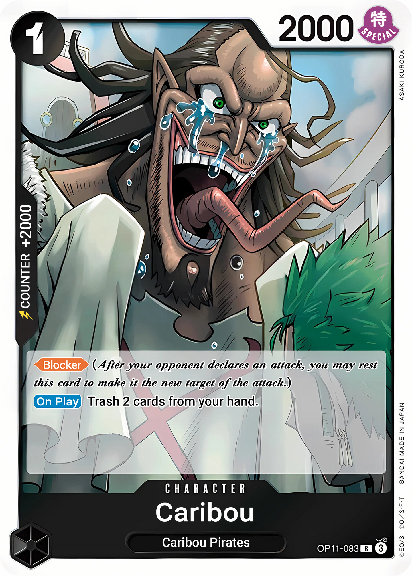 Caribou (Foil) - One Piece TCG Card