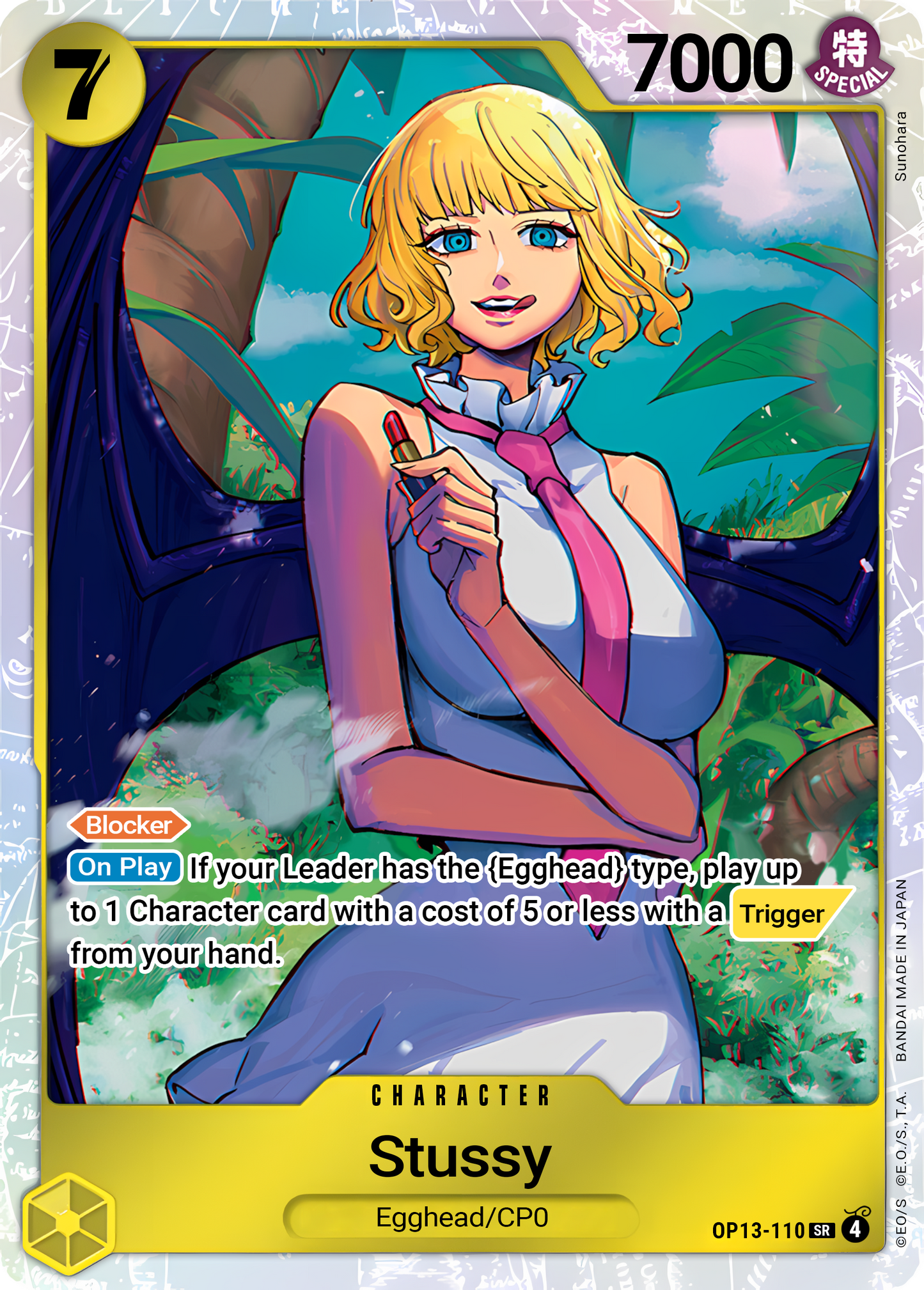Stussy (Alternate Art) (Foil) - One Piece TCG Card