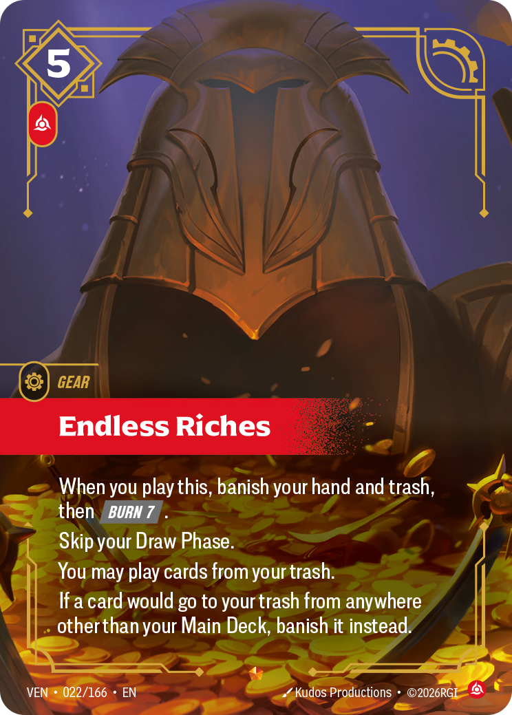 Endless Riches (Foil) - Riftbound Vendetta