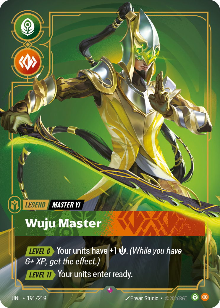 Master Yi - Wuju Master - Riftbound TCG Card