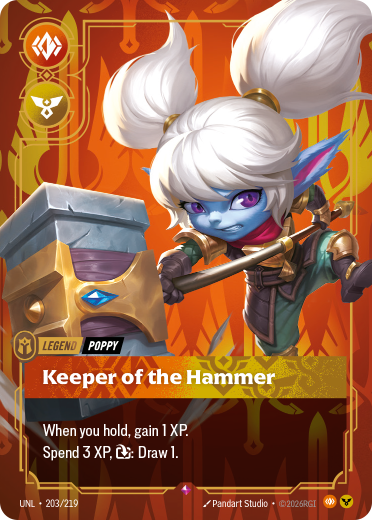 Poppy - Keeper of the Hammer - Riftbound TCG Card