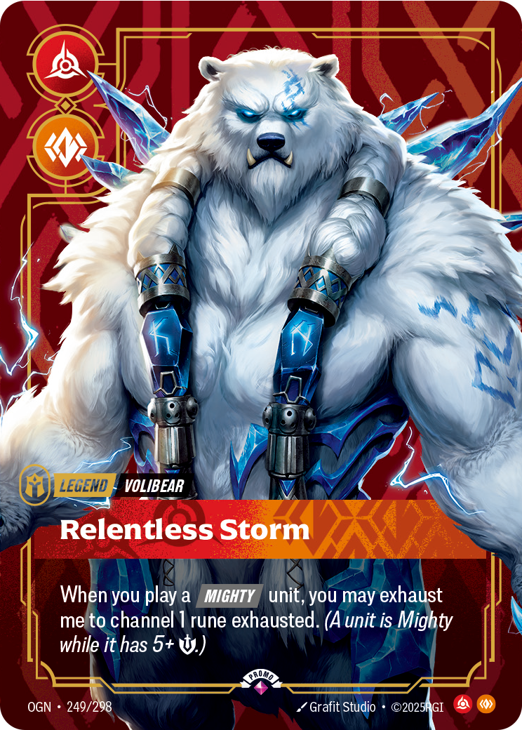 Volibear - Relentless Storm - Riftbound TCG Card