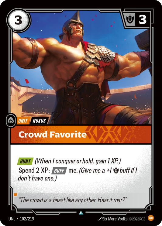 Crowd Favorite - Riftbound TCG Card