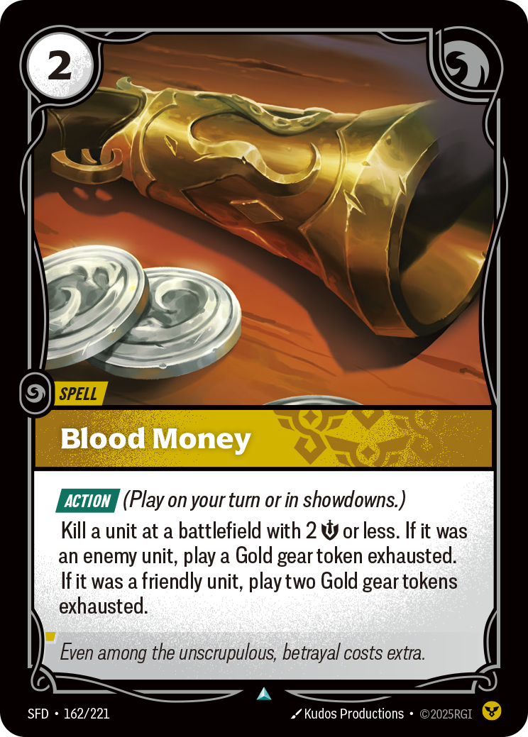 Blood Money - Riftbound TCG Card