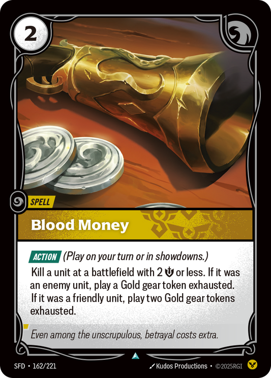 Blood Money - Riftbound TCG Card