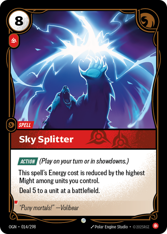 Sky Splitter - Riftbound TCG Card