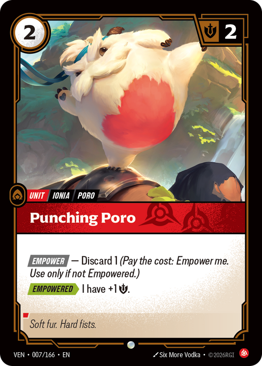 Punching Poro - Riftbound Vendetta