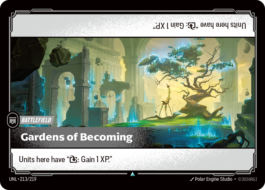 Gardens of Becoming - Riftbound TCG Card