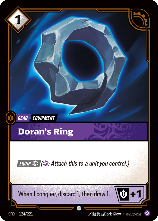 Doran's Ring - Riftbound TCG Card