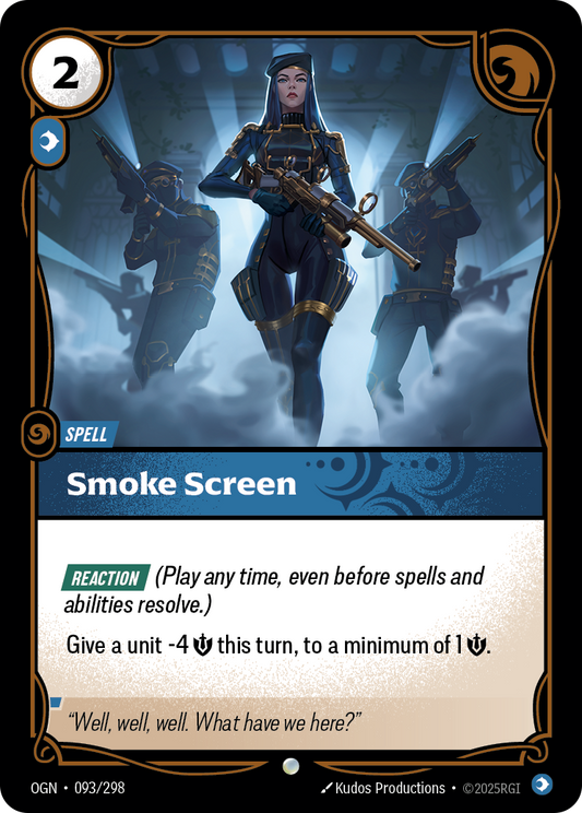 Smoke Screen - Riftbound TCG Card
