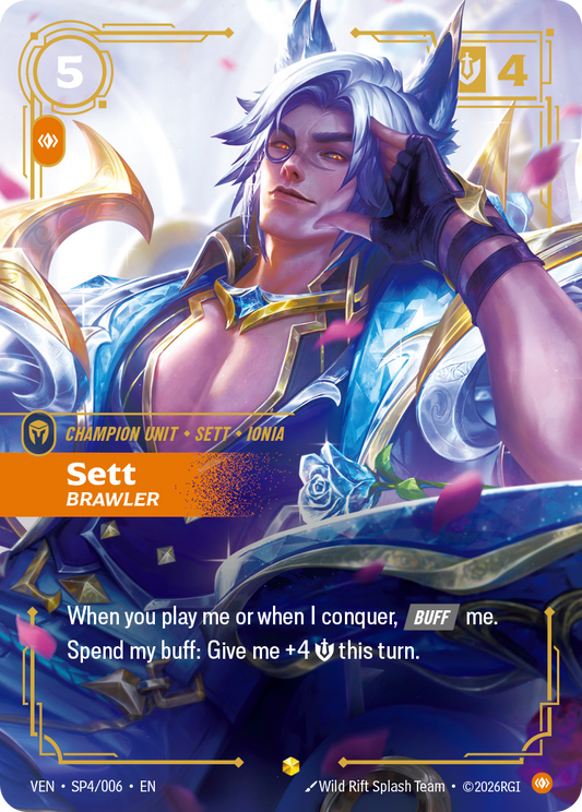 Sett, Brawler (Foil) - Riftbound Vendetta