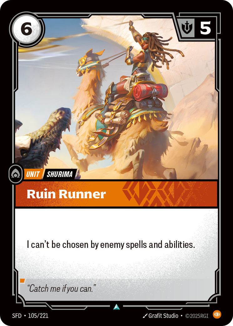 Ruin Runner - Riftbound TCG Card
