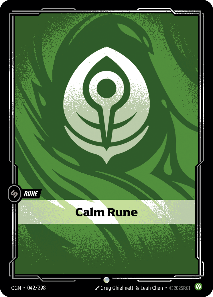 Calm Rune - Riftbound TCG Card