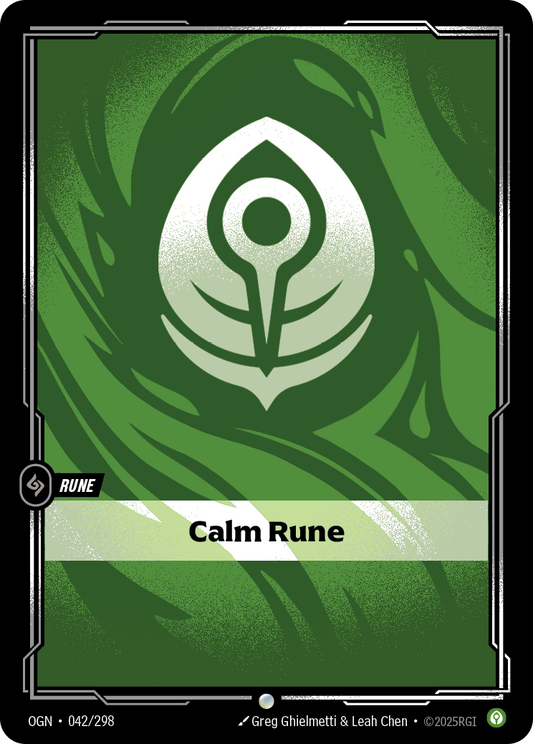 Calm Rune - Riftbound TCG Card