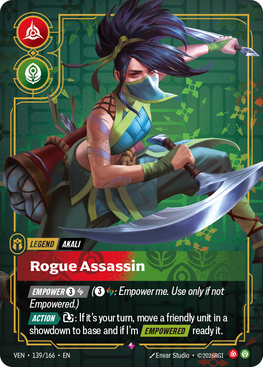 Akali - Rogue Assassin (Foil) - Riftbound Vendetta