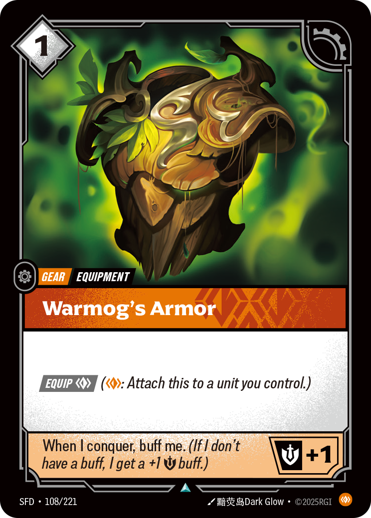 Warmog's Armor - Riftbound TCG Card