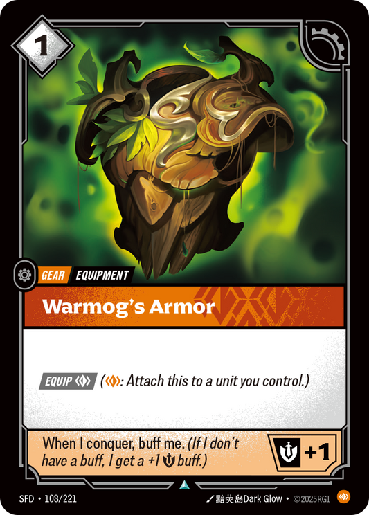 Warmog's Armor - Riftbound TCG Card