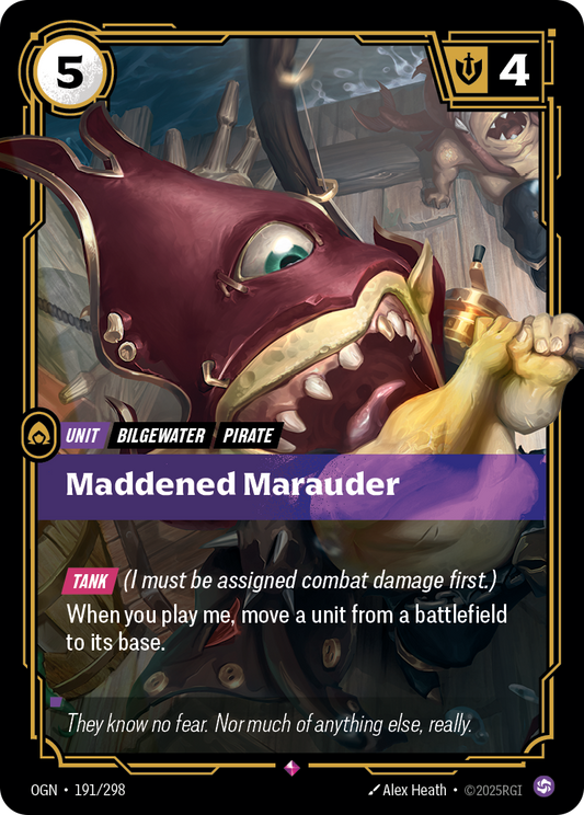 Maddened Marauder - Riftbound TCG Card