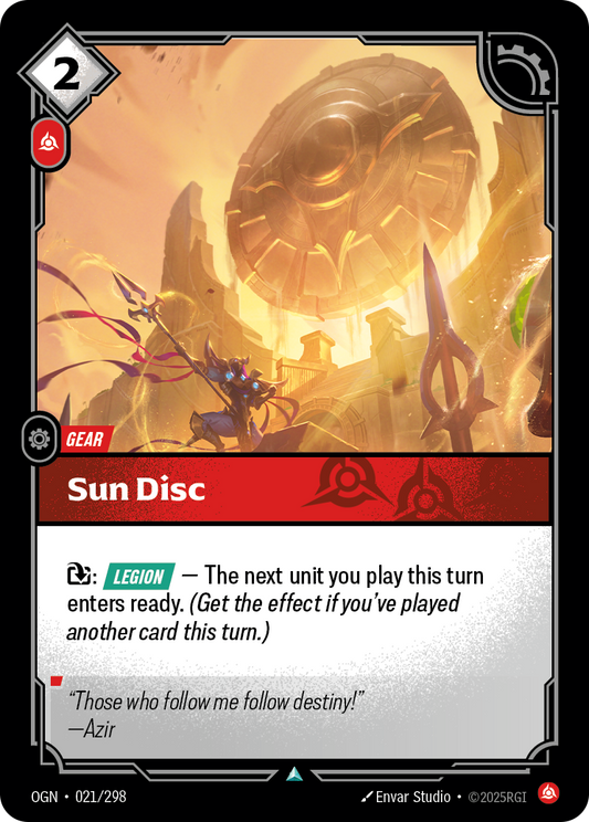 Sun Disc - Riftbound TCG Card
