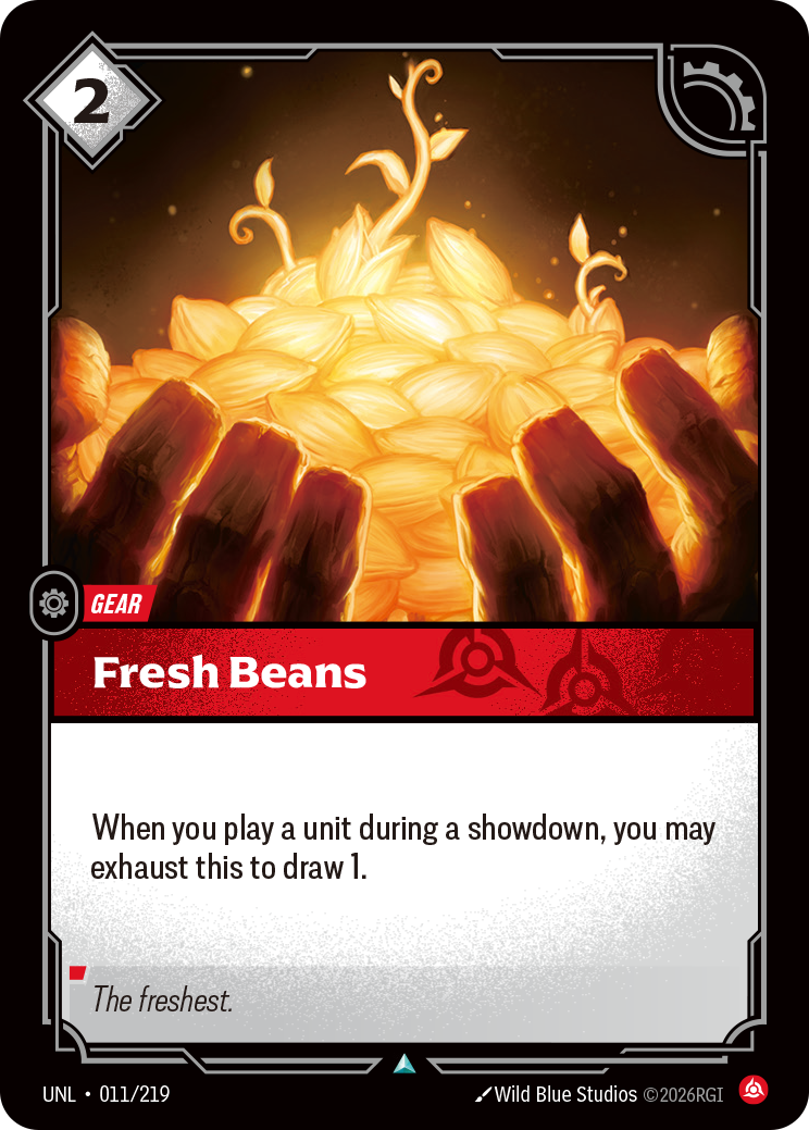Fresh Beans - Riftbound TCG Card