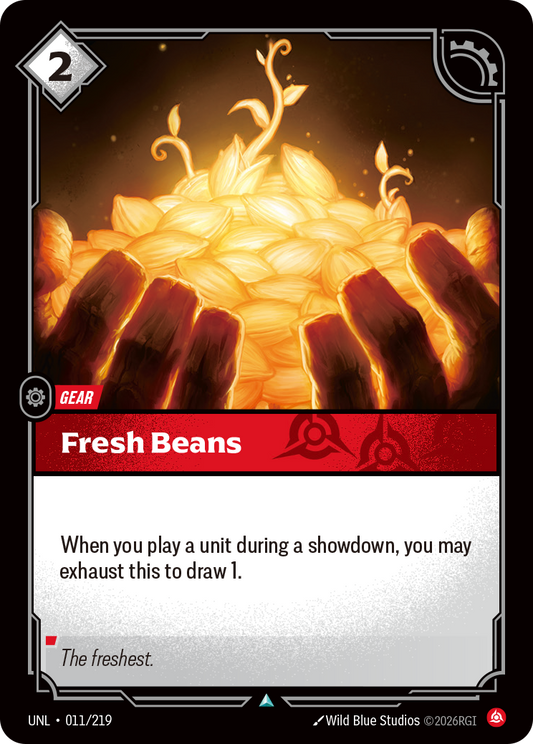 Fresh Beans - Riftbound TCG Card