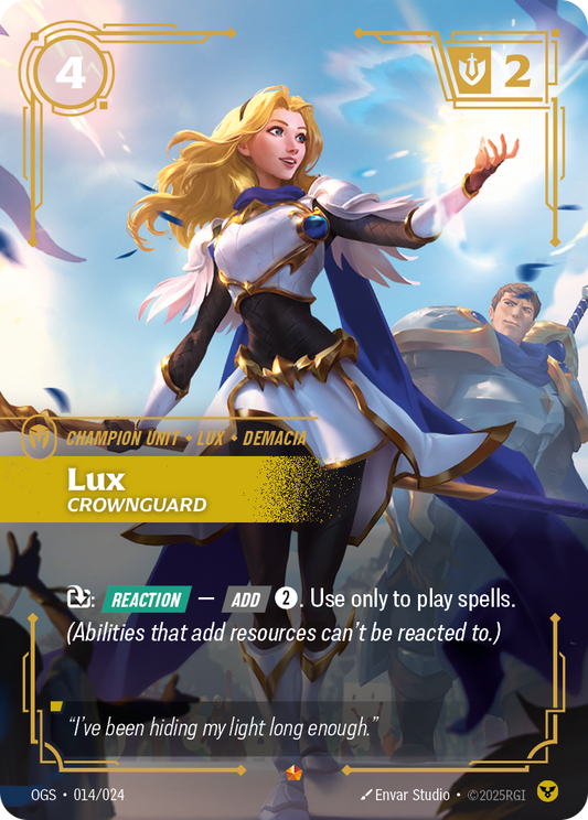 Lux - Crownguard - Riftbound TCG Card