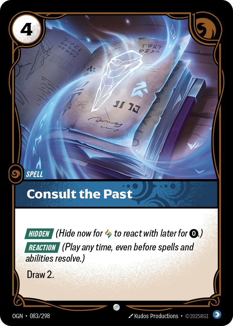 Consult the Past - Riftbound TCG Card
