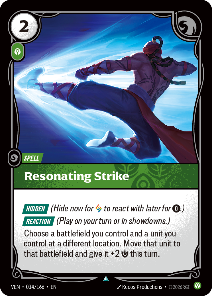 Resonating Strike - Riftbound Vendetta