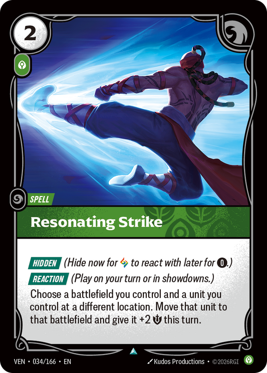 Resonating Strike - Riftbound Vendetta