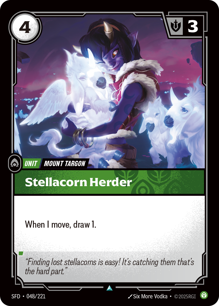 Stellacorn Herder - Riftbound TCG Card