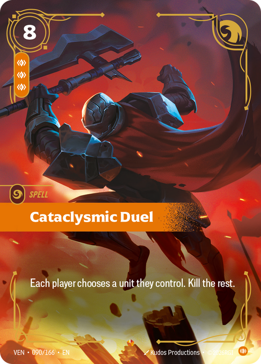Cataclysmic Duel (Foil) - Riftbound Vendetta