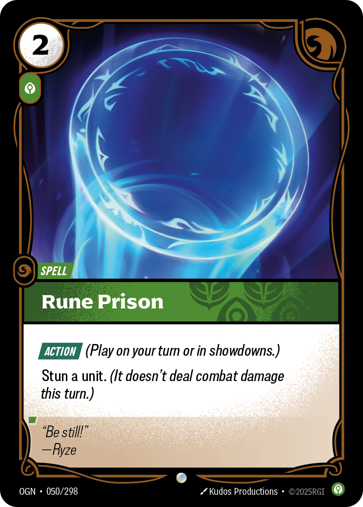 Rune Prison - Riftbound TCG Card