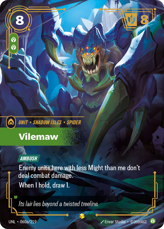Vilemaw (Alternate Art) - Riftbound TCG Card