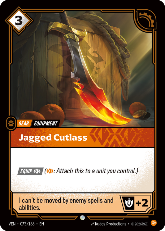 Jagged Cutlass - Riftbound Vendetta