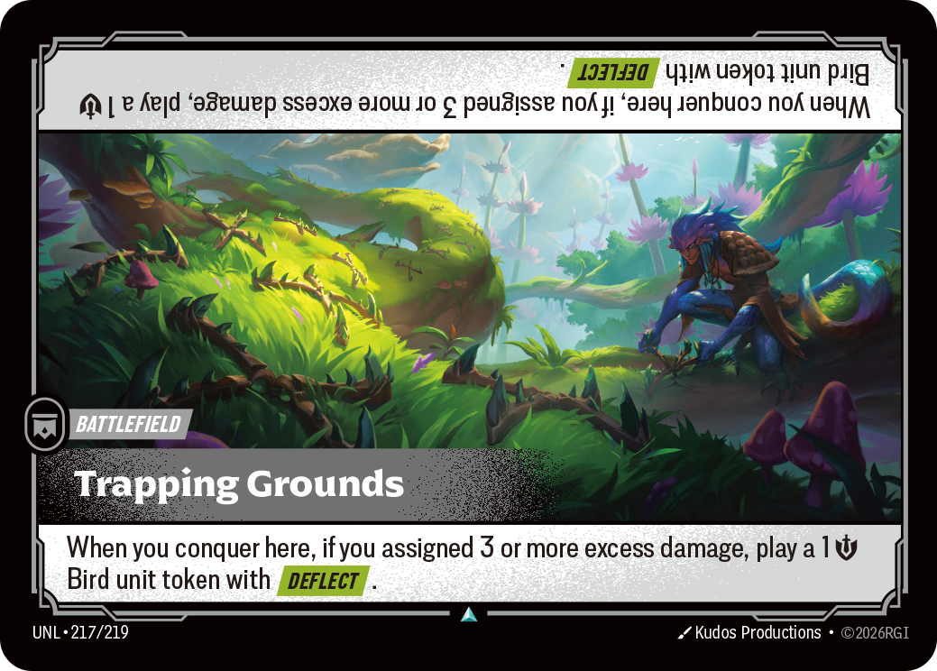 Trapping Grounds - Riftbound TCG Card