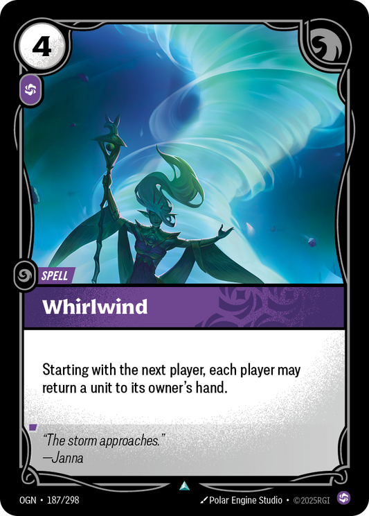 Whirlwind - Riftbound TCG Card