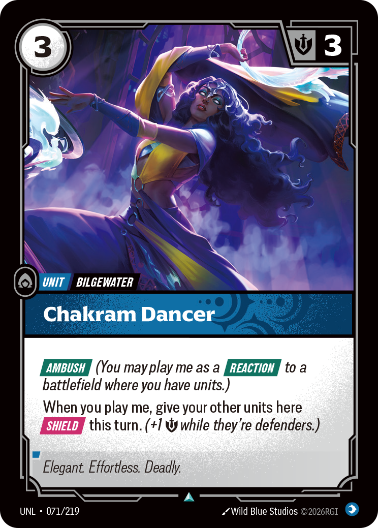 Chakram Dancer - Riftbound TCG Card