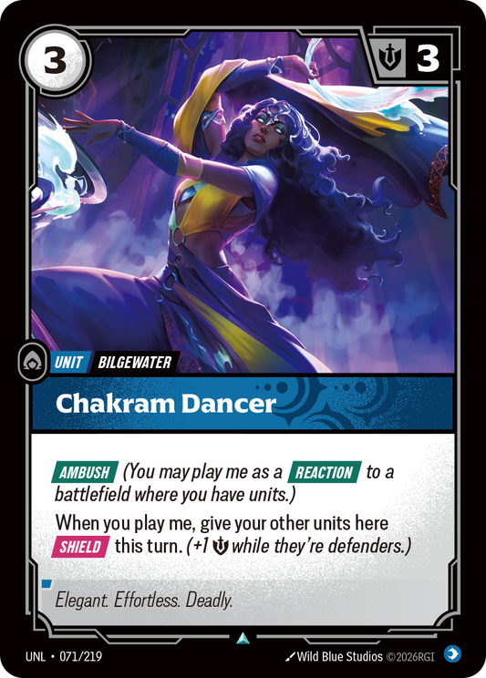 Chakram Dancer - Riftbound TCG Card