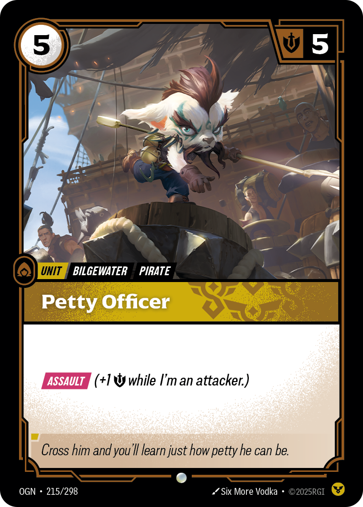 Petty Officer - Riftbound TCG Card