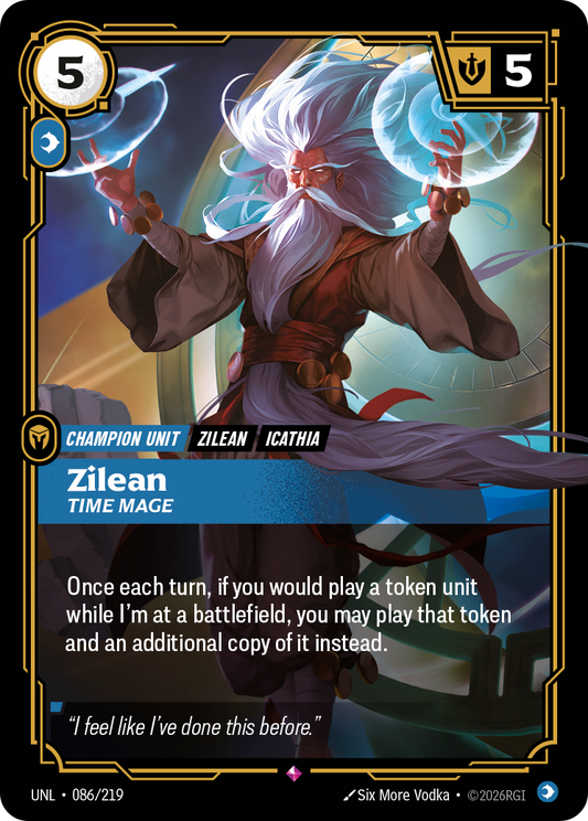 Zilean - Time Mage - Riftbound TCG Card