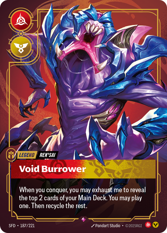 Rek'sai - Void Burrower - Riftbound TCG Card
